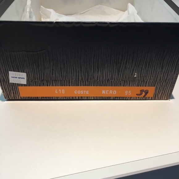 Black heels with corduroy and plaid bows, size 39 - Picture 8 of 8